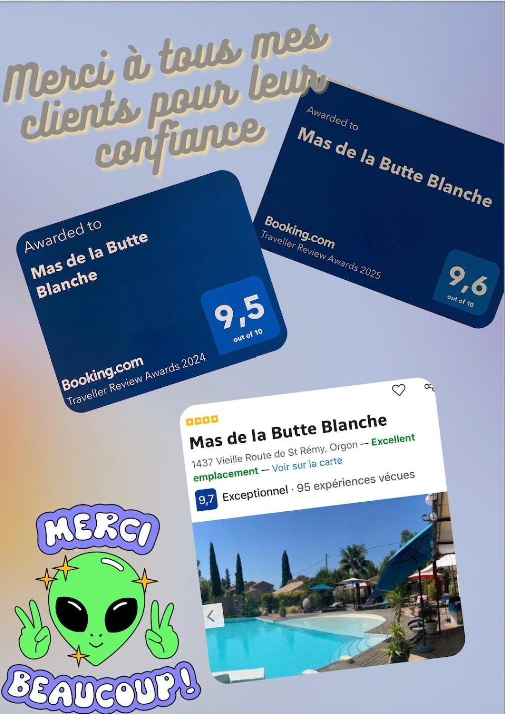 오르곤 Mas De La Butte Blanche B&B 외부 사진